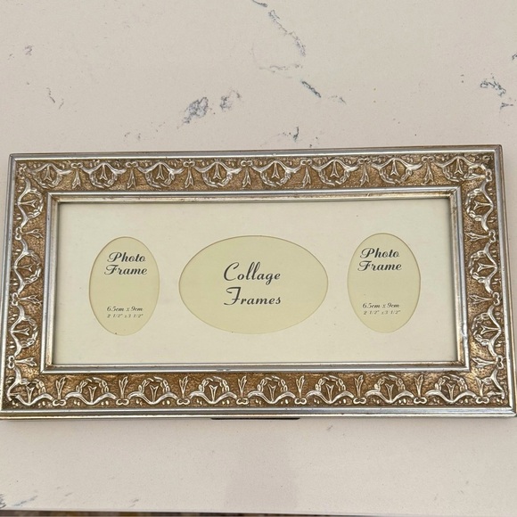 Gilt Photo Collage Frame 8x15 - Picture 1 of 5